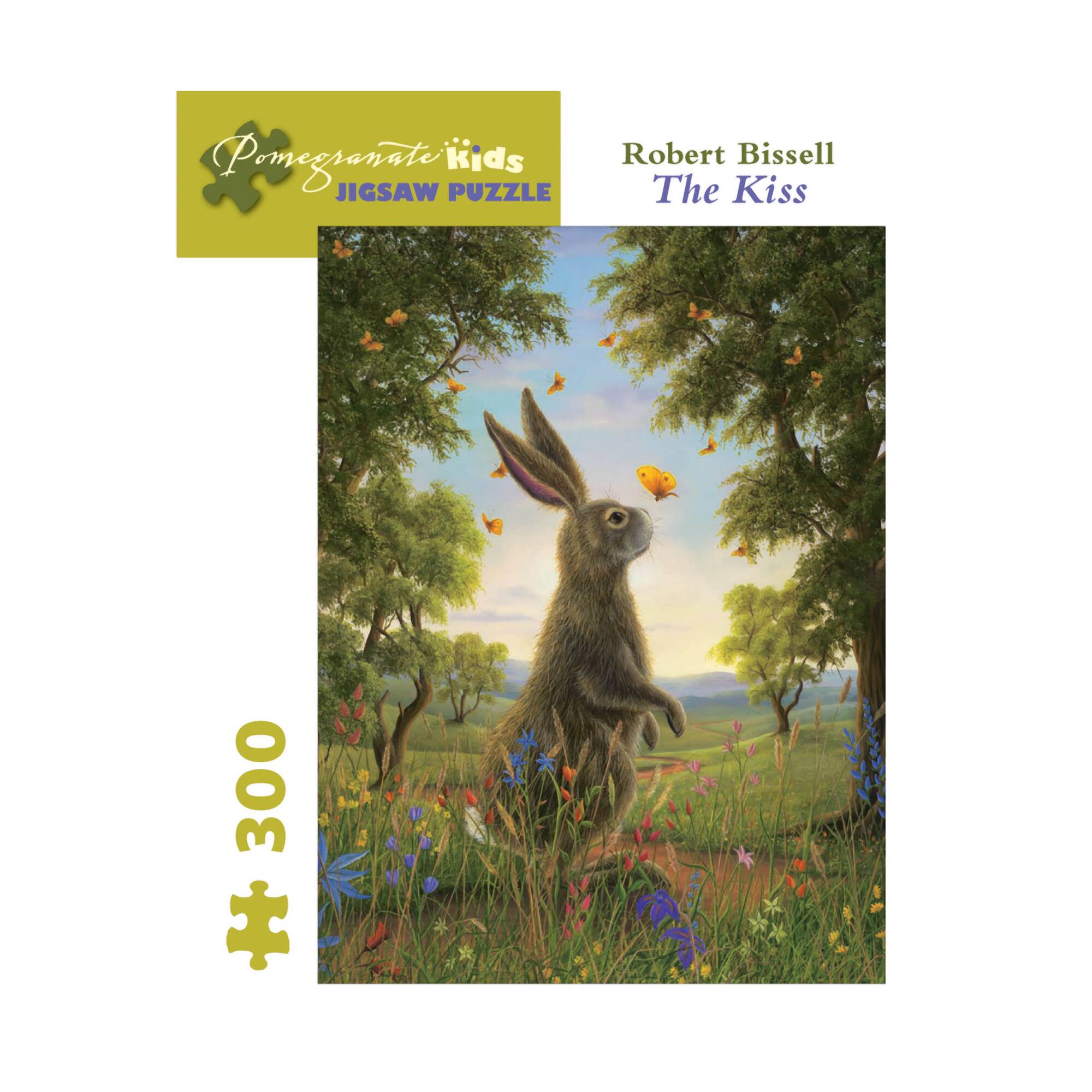 Pomegranate Kids Robert Bissell The Kiss 300 Piece Jigsaw Puzzle